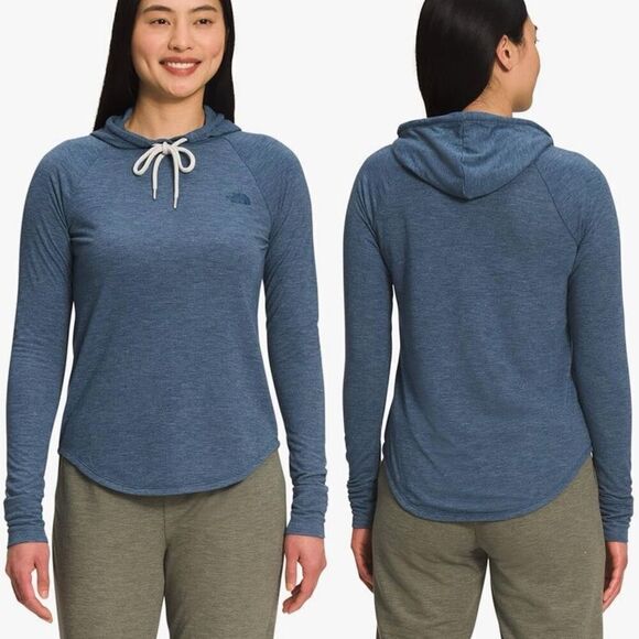 The North Face Westbrae Hoodie NWT Blue Large - Picture 1 of 9